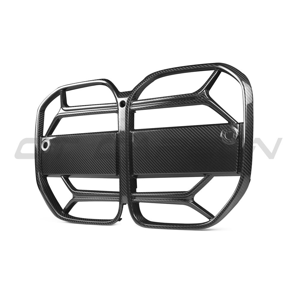 BMW 4 SERIES 2020+ G22/G23 CARBON FIBRE CSL GRILLE - WITHOUT ACC