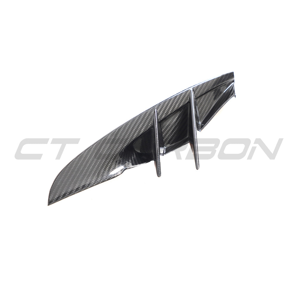 TOYOTA SUPRA 2020+ A90 CARBON FIBRE FRONT BUMPER VENT TRIM