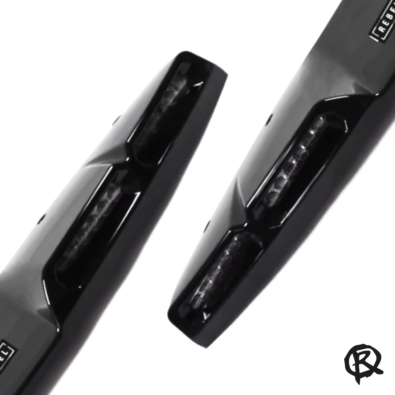 Defender L663 Gloss Black Roof Light Pod Kit - V5