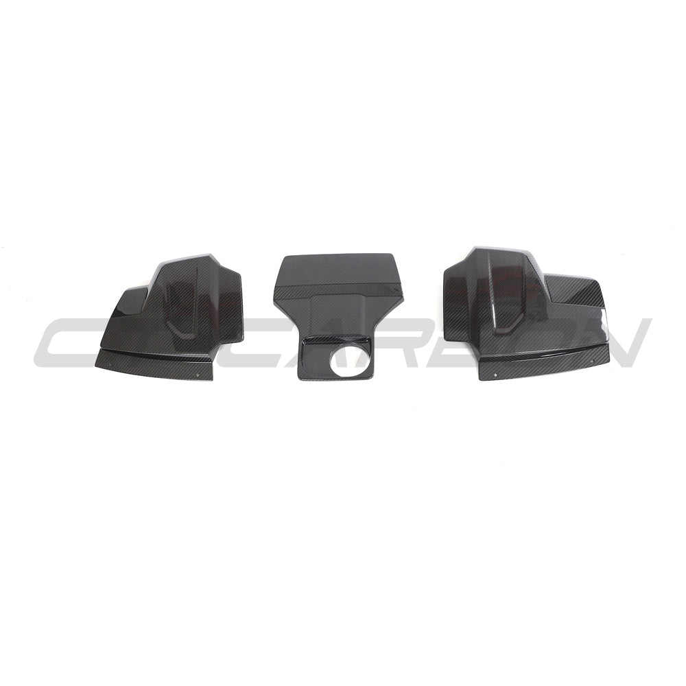 AUDI R8 COUPE 2015-2024 CARBON FIBRE ENGINE & AIR BOX COVER