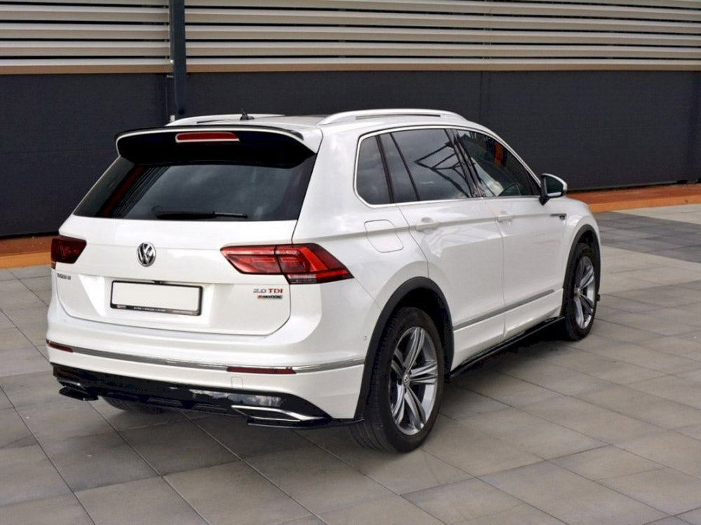 Rear Side Splitters Vw Tiguan Mk2 R-Line (2015-2019) - Textured