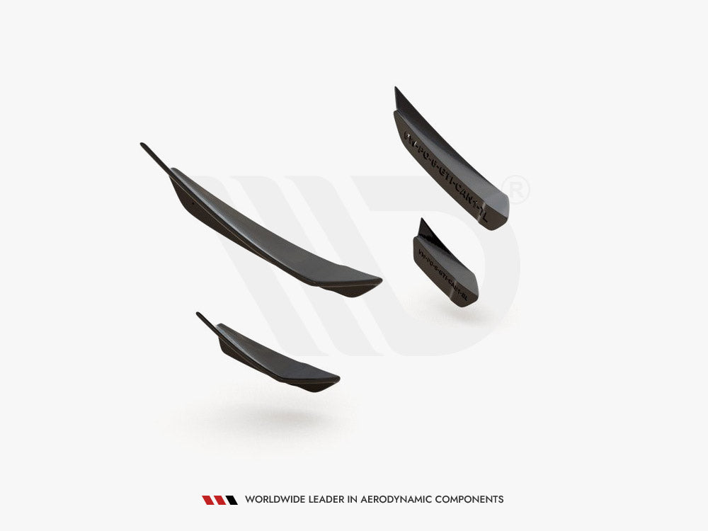 Front Bumper Wings (Canards) Vw Polo Gti Mk6