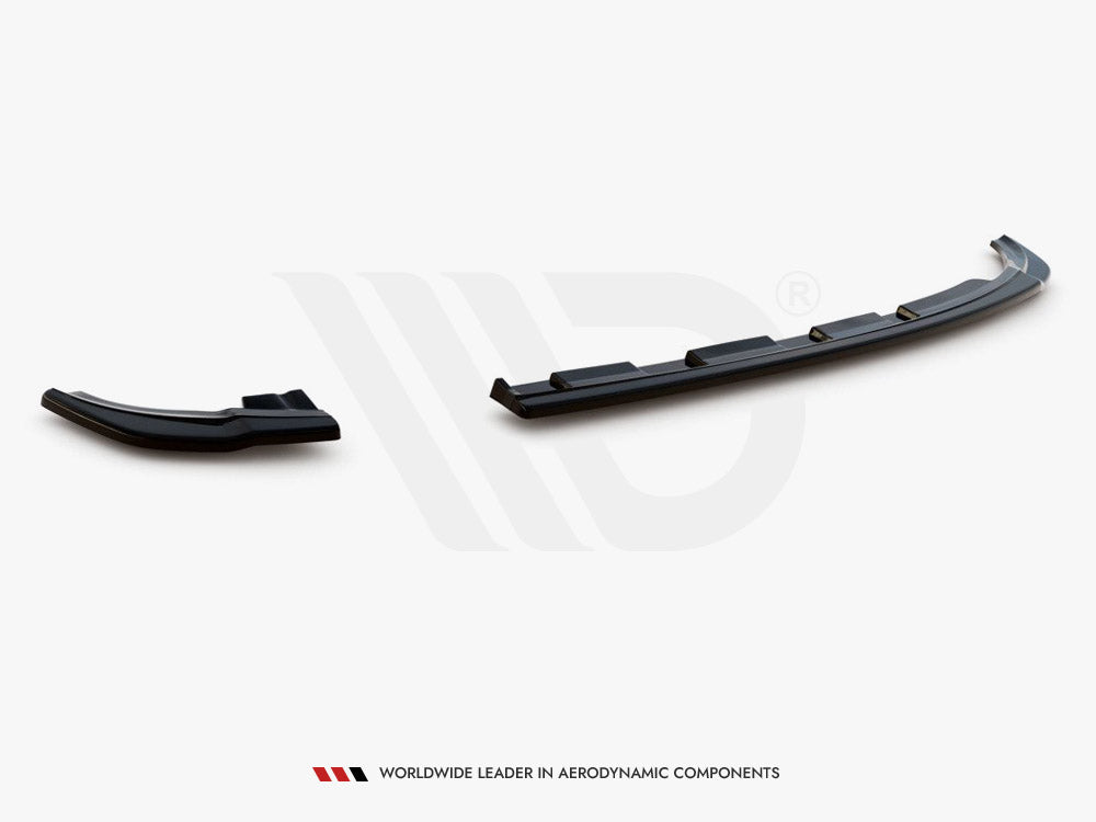 Rear Side Splitters V.2 Volkswagen Polo Gti / R-Line Mk6 - Textured