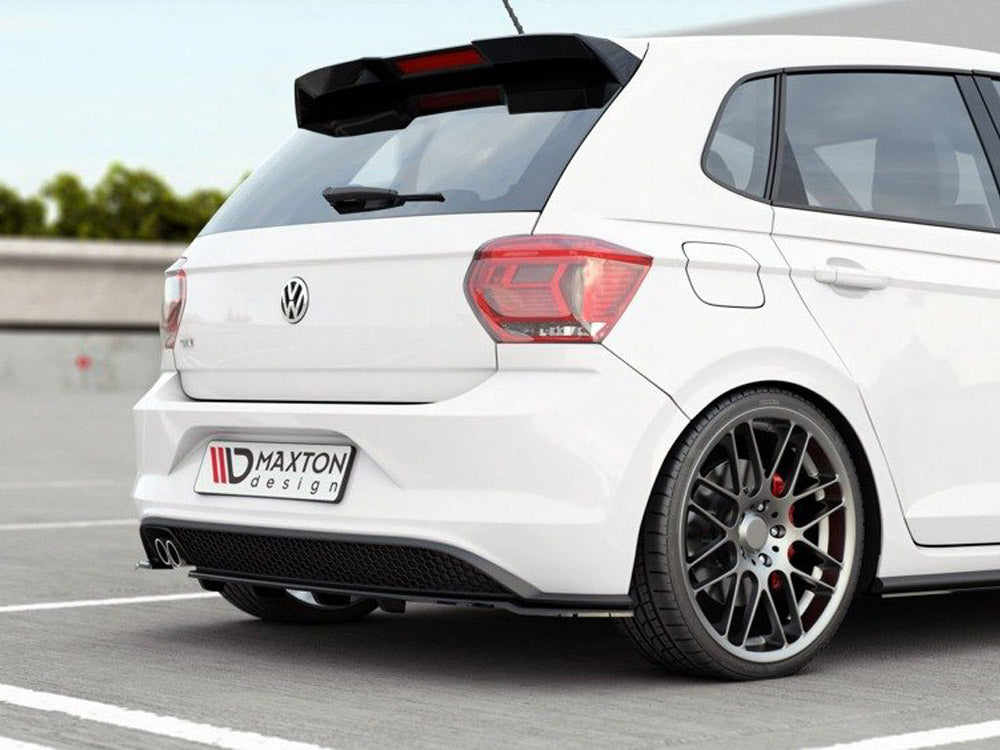 Rear Splitter (Vertical Bars) Volkswagen Polo Gti / R-Line Mk6 - Textured