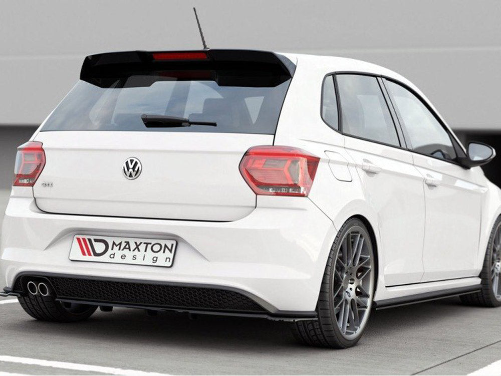 Rear Splitter (Vertical Bars) Volkswagen Polo Gti / R-Line Mk6 - Textured
