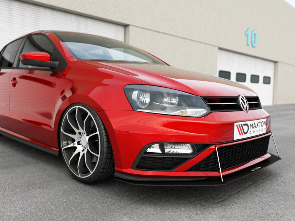 Front Racing Splitter Volkswagen Polo Gti Mk5 Facelift
