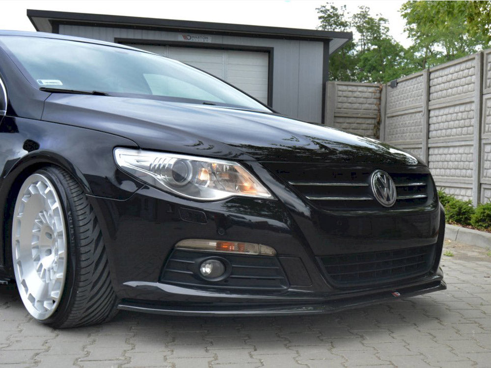 Front Splitter V.2 Vw Passat Cc Standard (2008-2012) - Textured