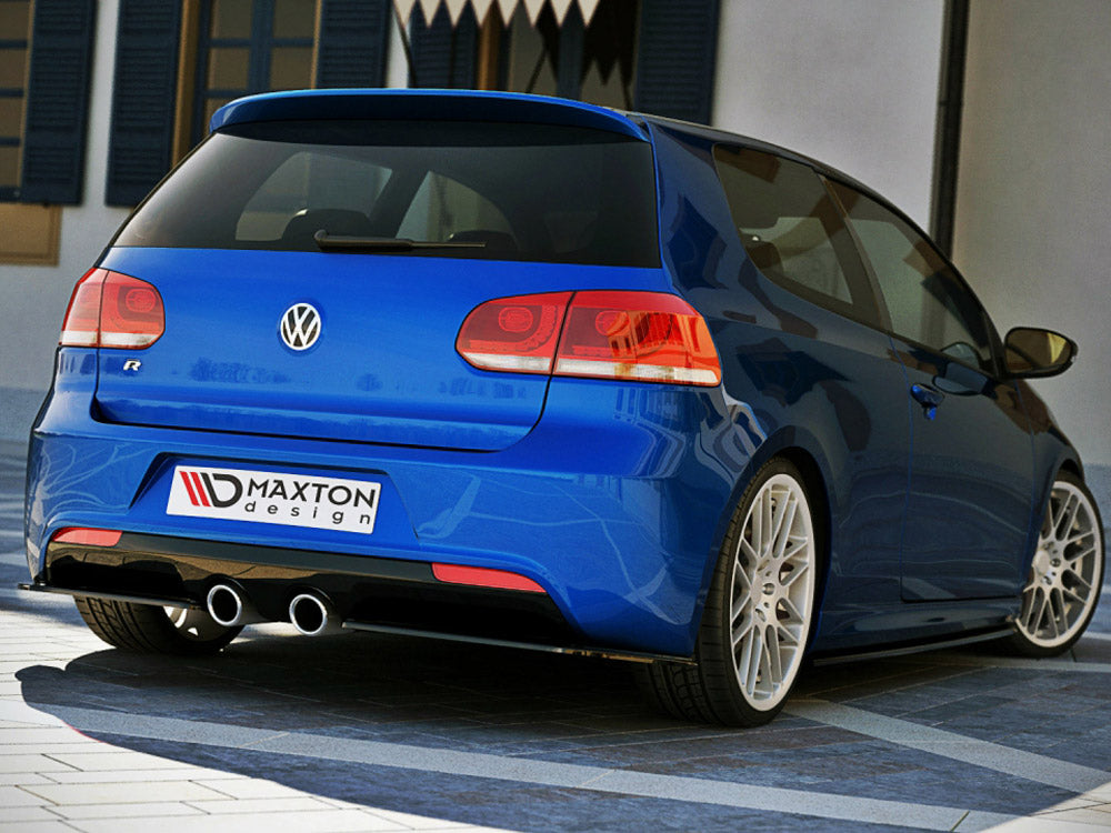 Rear Side Splitters Vw Golf Vi R - Textured