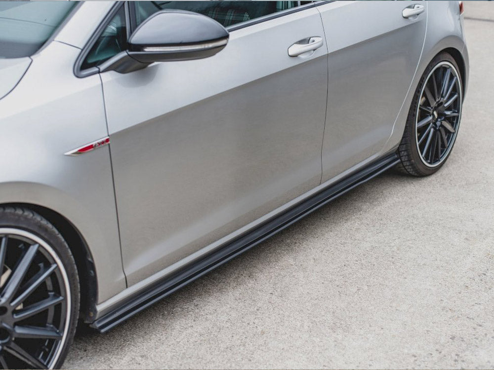 Street Pro Side Skirt Diffusers Vw Golf Mk7 Gti
