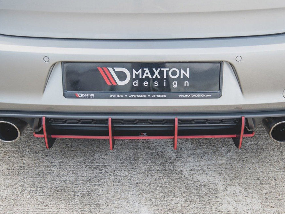 Street Pro Rear Diffuser V.1 Vw Golf Mk7 Gti