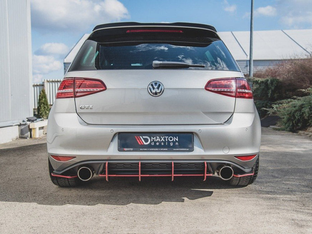 Street Pro Rear Diffuser V.2 Vw Golf Mk7 Gti