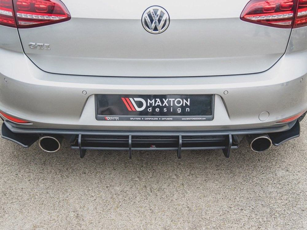Street Pro Rear Side Splitters V.2 Vw Golf Mk7 Gti