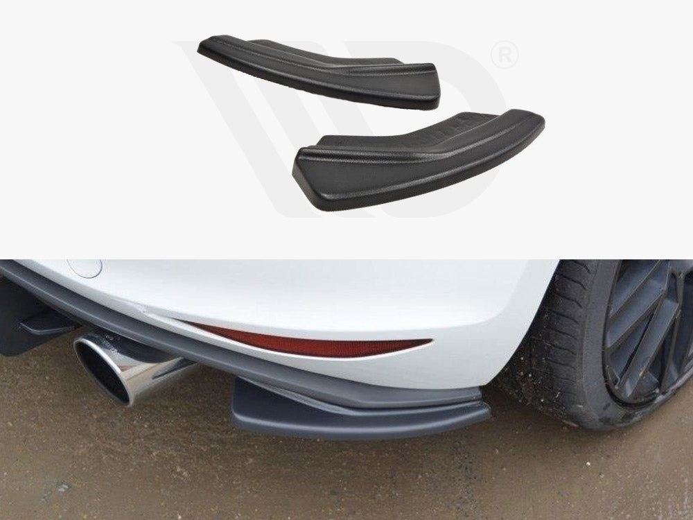 Rear Side Splitters Vw Golf 7 Gti (2013-2016) - Textured