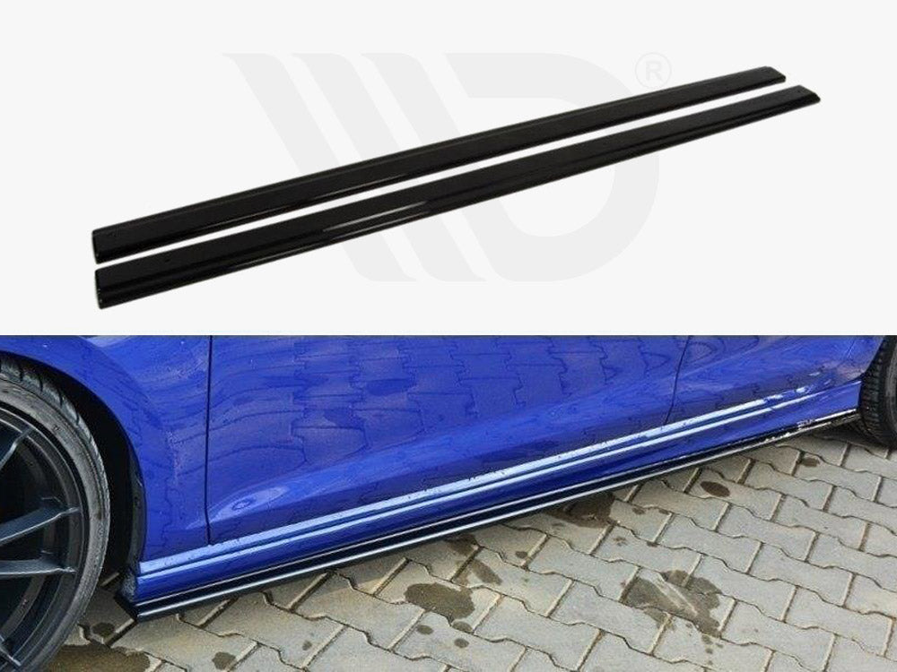 Side Skirts Diffusers V.1 Vw Golf R / R-Line Mk7