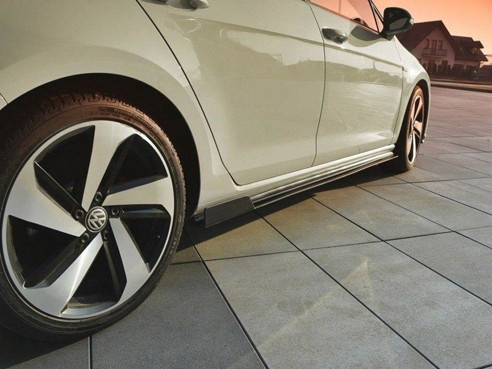 Racing Side Skirts Diffusers Vw Golf Gti 7.5 (2017-)