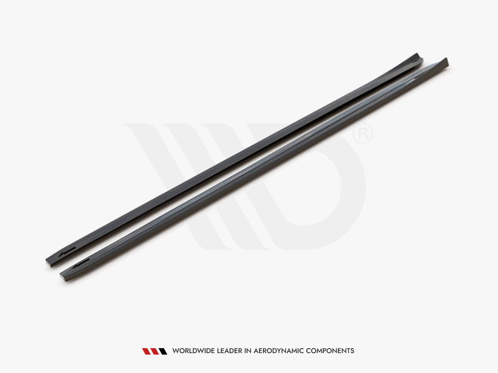 Side Skirts Diffusers V.4 Volkswagen Golf R / R-Line Mk7 Facelift