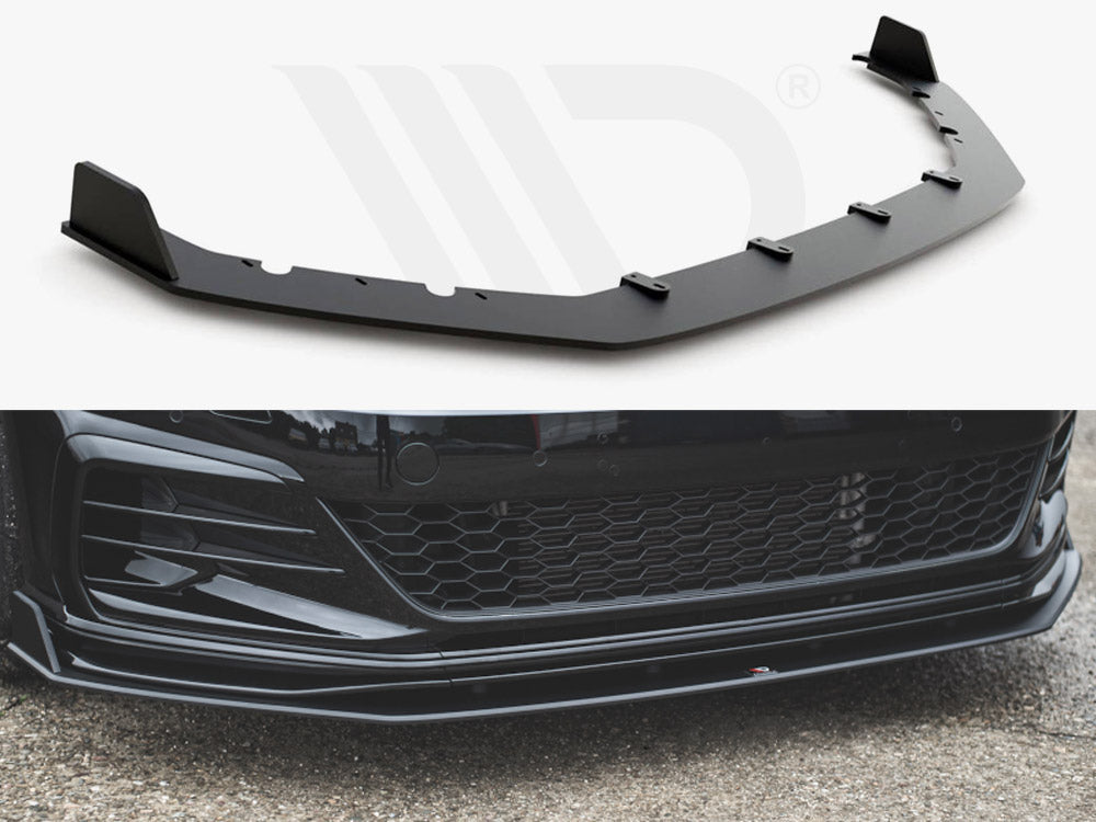 Street Pro Front Splitter Vw Golf 7 Gti Tcr