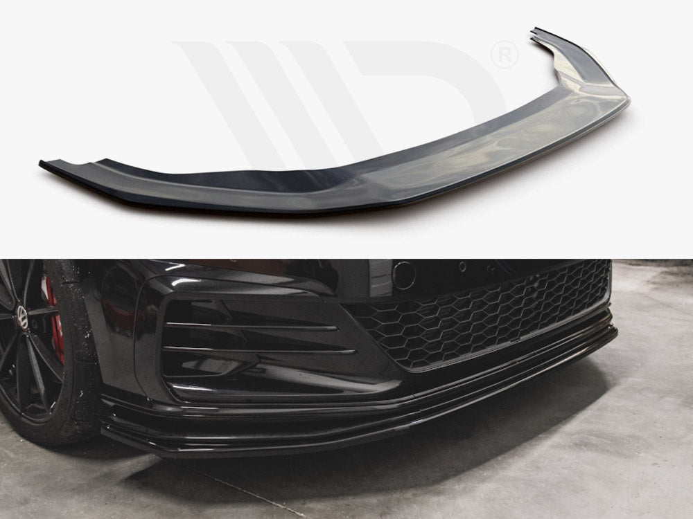 Front Splitter Vw Golf Mk7.5 Gti Tcr - Textured