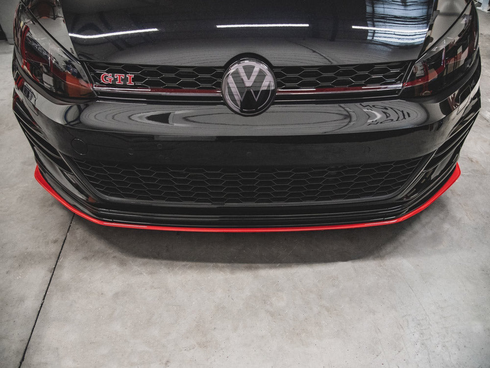 Front Splitter Vw Golf Mk7.5 Gti Tcr - Textured