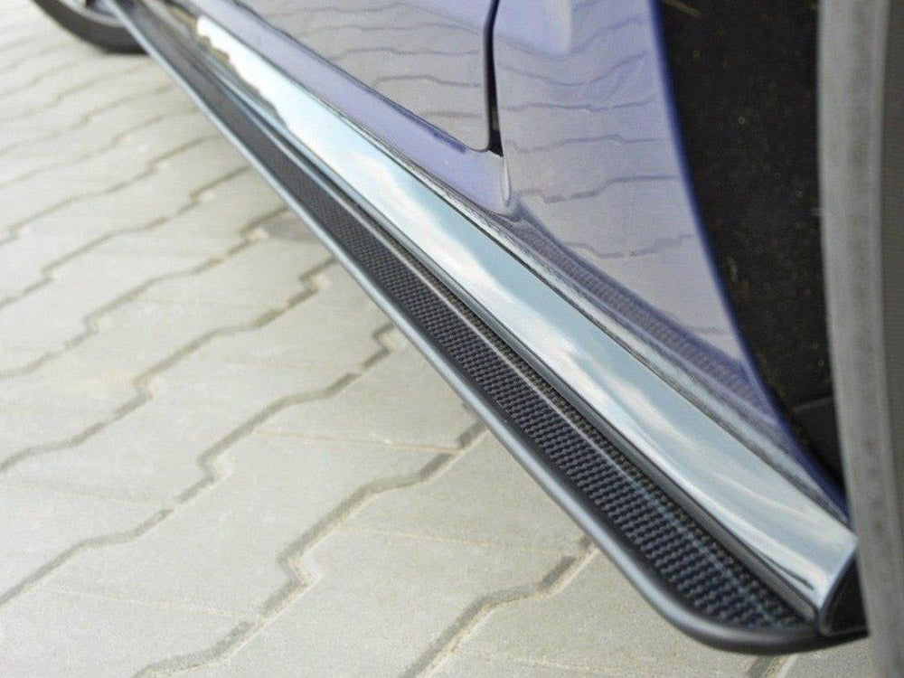 Racing Side Skirts Diffusers Volkswagen Golf R / R-Line Mk7 Facelift