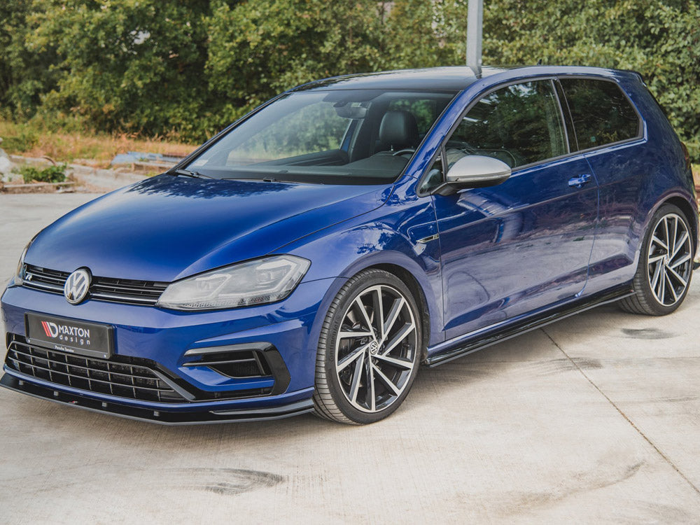 Street Pro Side Skirts Diffusers Volkswagen Golf R / R-Line Mk7 Facelift