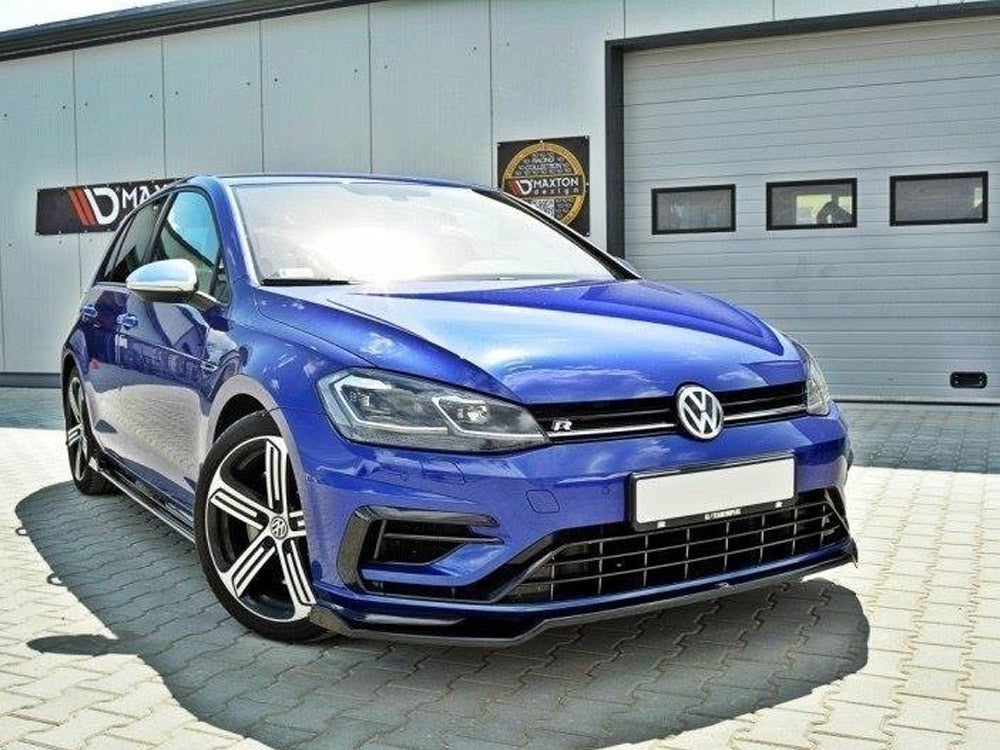 Front Splitter V.2 Volkswagen Golf R / R-Line Mk7 Facelift