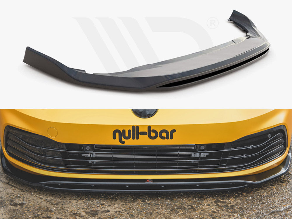 Front Splitter V.2 Vw Golf Mk8 - Textured
