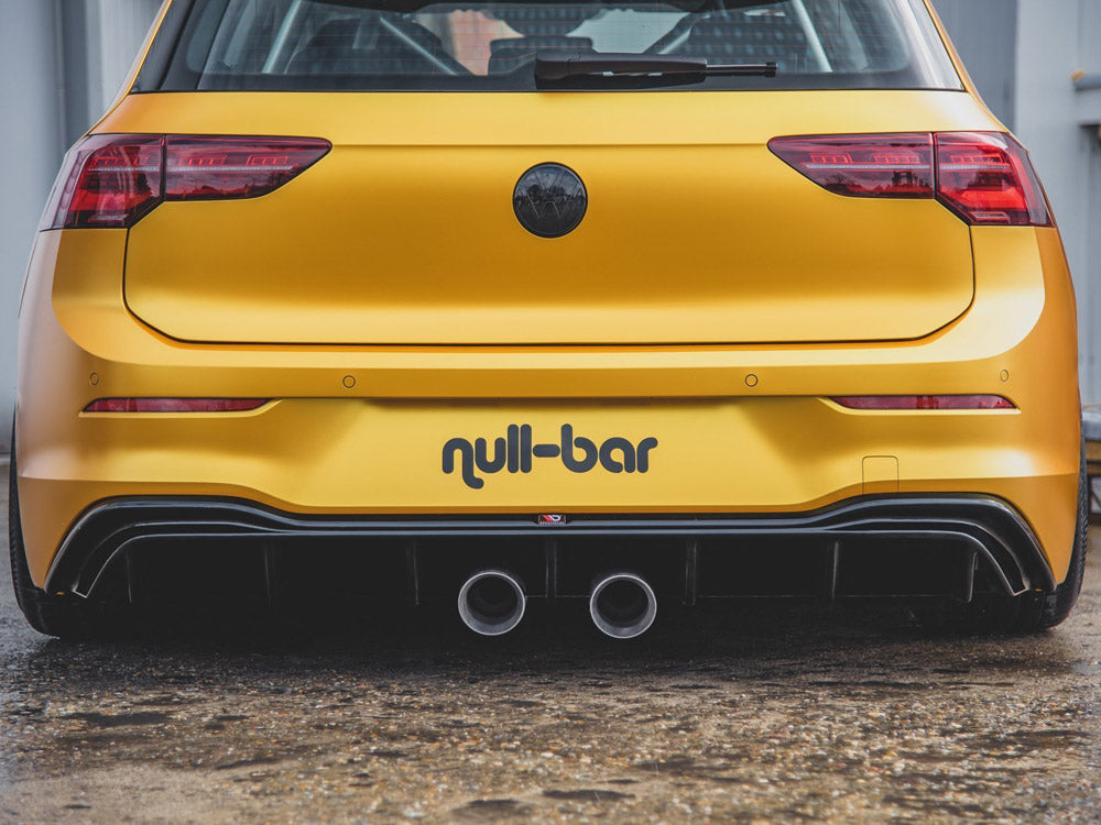 Rear Valance Vw Golf Mk8 (R32 Look) - Textured