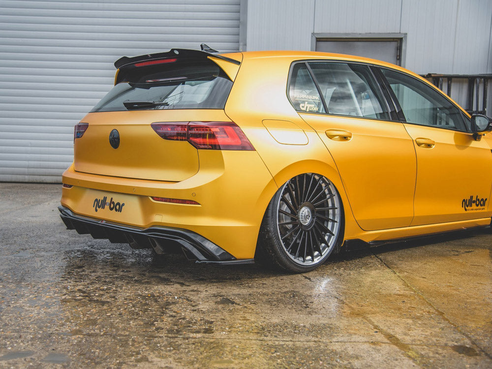 Rear Side Splitters Vw Golf Mk8 (2020-) - Textured