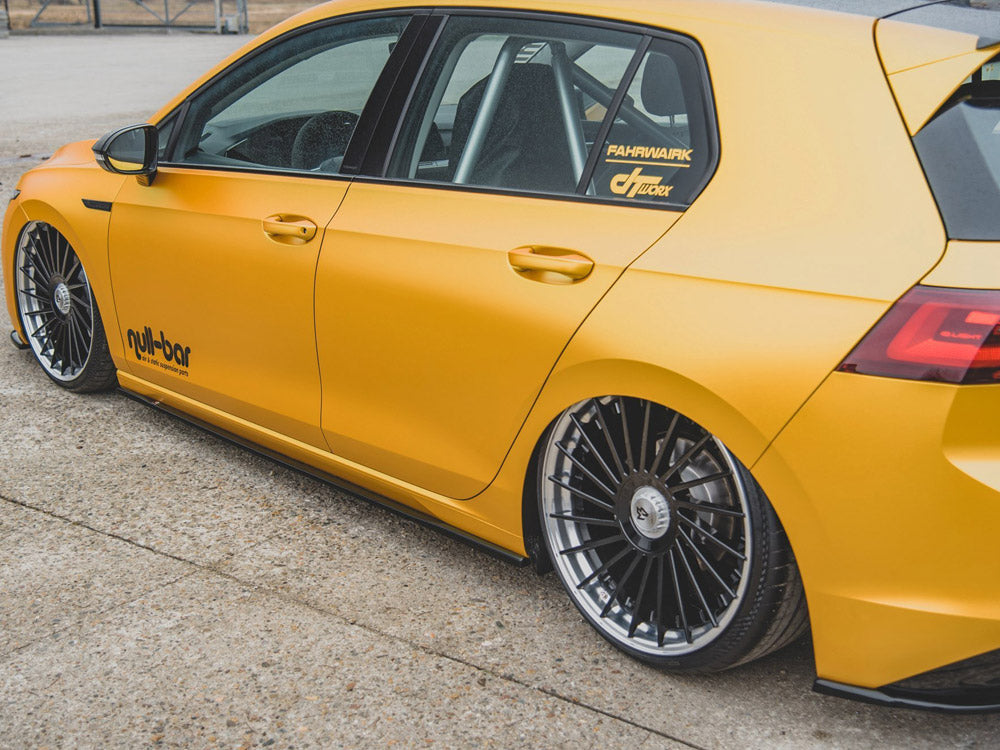 Side Skirts Diffusers V.1 Volkswagen Golf Mk8