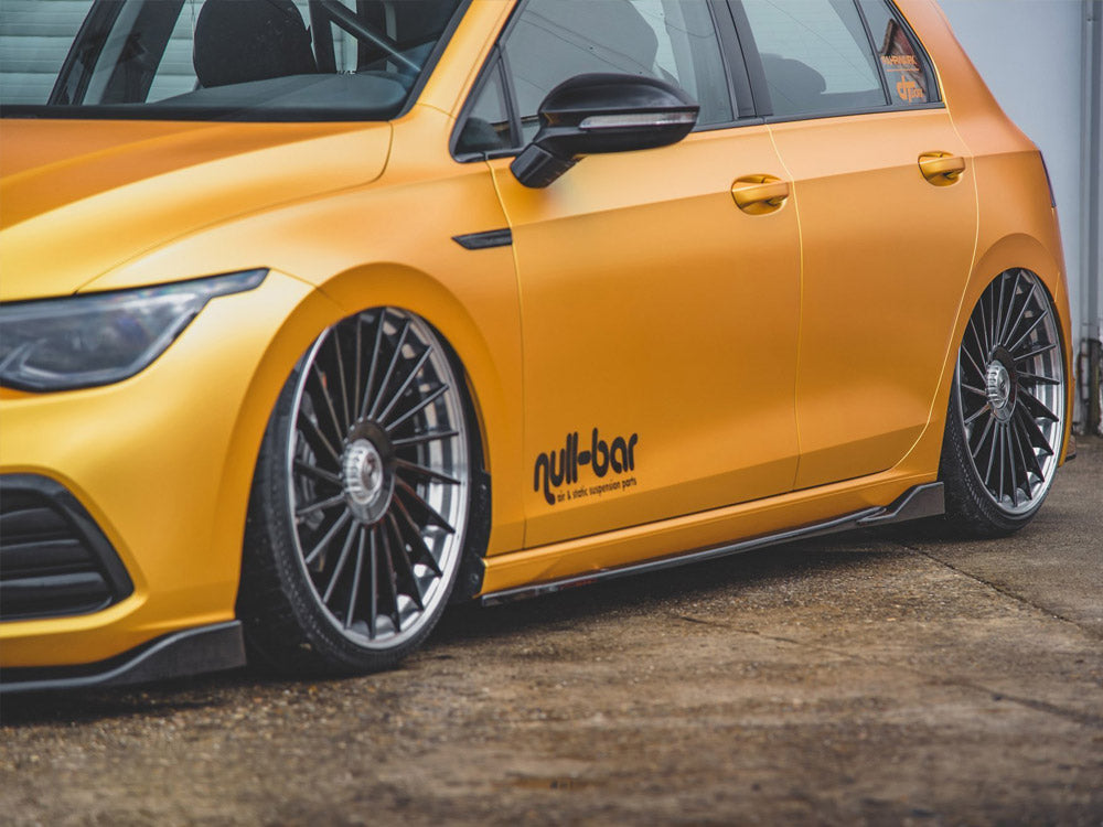 Side Skirts Diffusers V.2 Volkswagen Golf Mk8