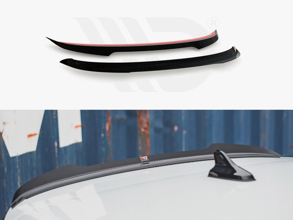 Spoiler Cap V.1 Volkswagen Golf Gti / Gte / Gtd / R-Line / R Mk8 - Textured