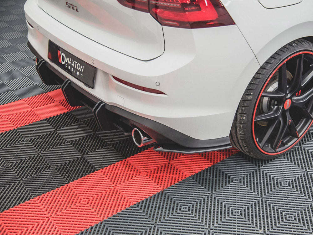 Street Pro Rear Side Splitters Volkswagen Golf Gti / Gte / R-Line Mk8