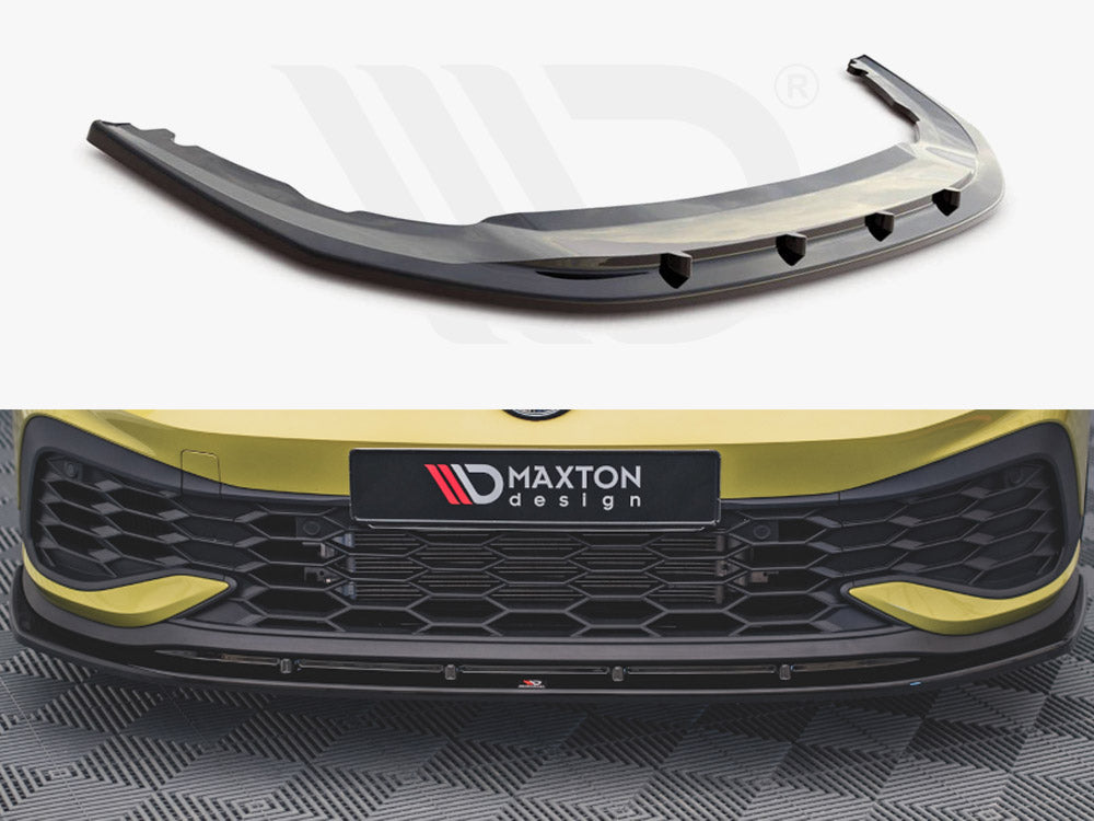 Front Splitter V.4 Vw Golf 8 Gti Clubsport