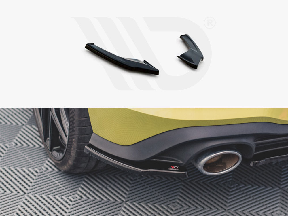 Rear Side Splitters V2 Vw Golf 8 Gti Clubsport (2020-)