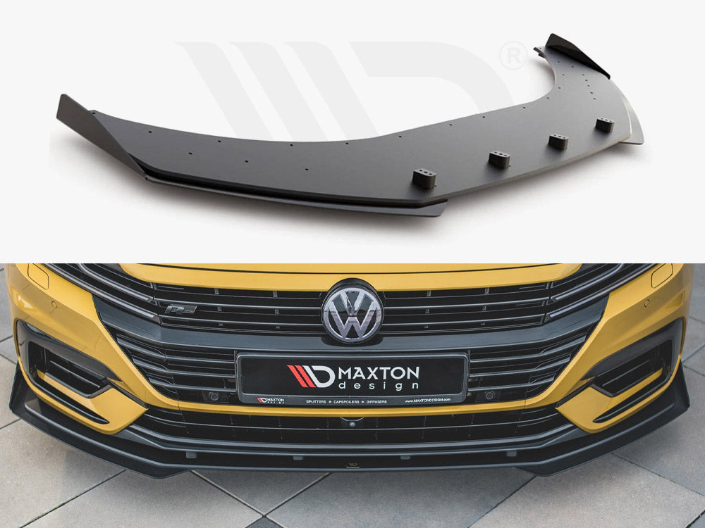 Street Pro Front Splitter + Flaps Vw Arteon R-Line