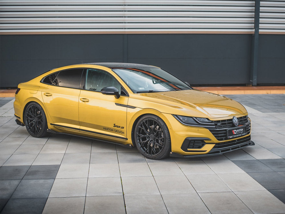 Street Pro Front Splitter + Flaps Vw Arteon R-Line