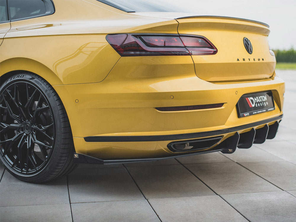 Street Pro Rear Diffuser + Flaps Vw Arteon R-Line