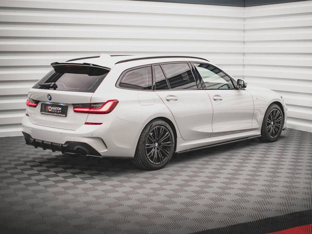 Side Skirts Diffusers V.2 Bmw 3 G20 / G21 M-Sport - Textured