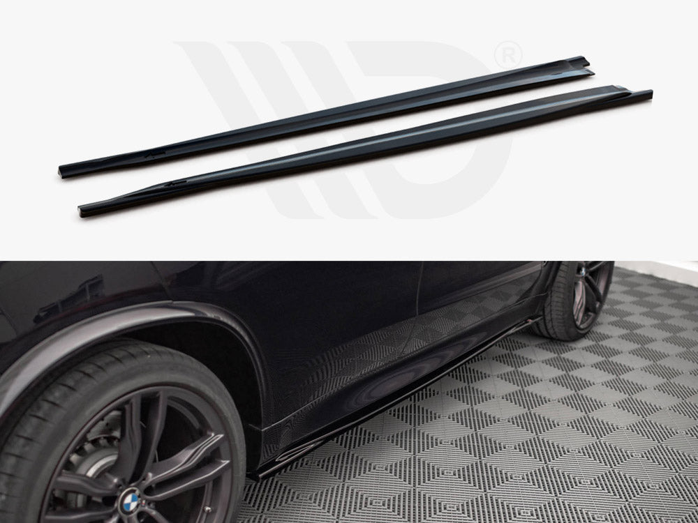 Side Skirts Diffusers V.1 Bmw X5 M F85