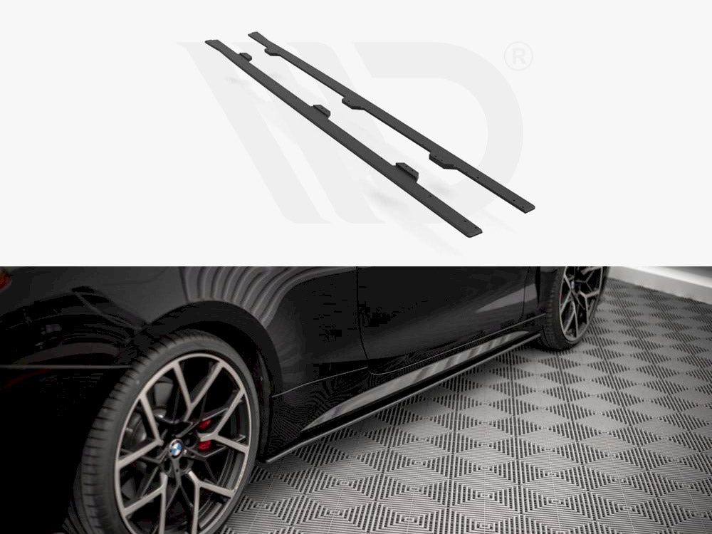 Street Pro Side Skirts Diffusers Bmw 4 M-Pack / M440I G22 / G23
