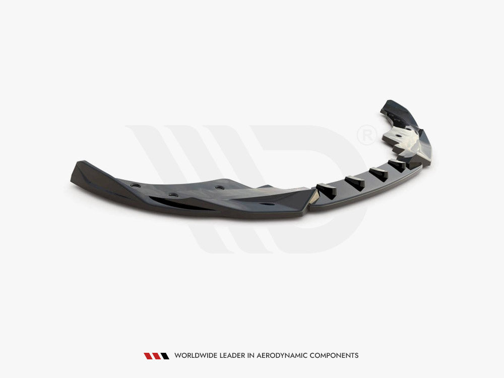 Front Splitter V.2 Bmw 4 M-Pack / M440I G22 / G23 - Textured
