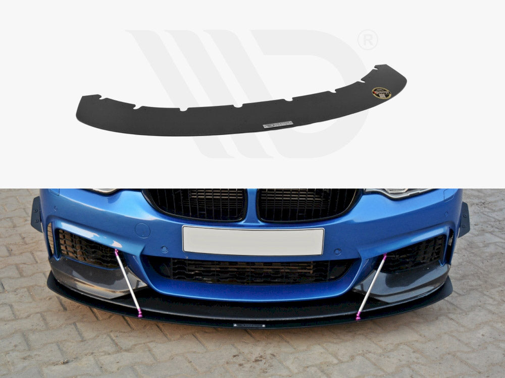 Front Racing Splitter V.3 Bmw 4 Coupe / Gran Coupe / Cabrio M-Pack F32 / F36 / F33