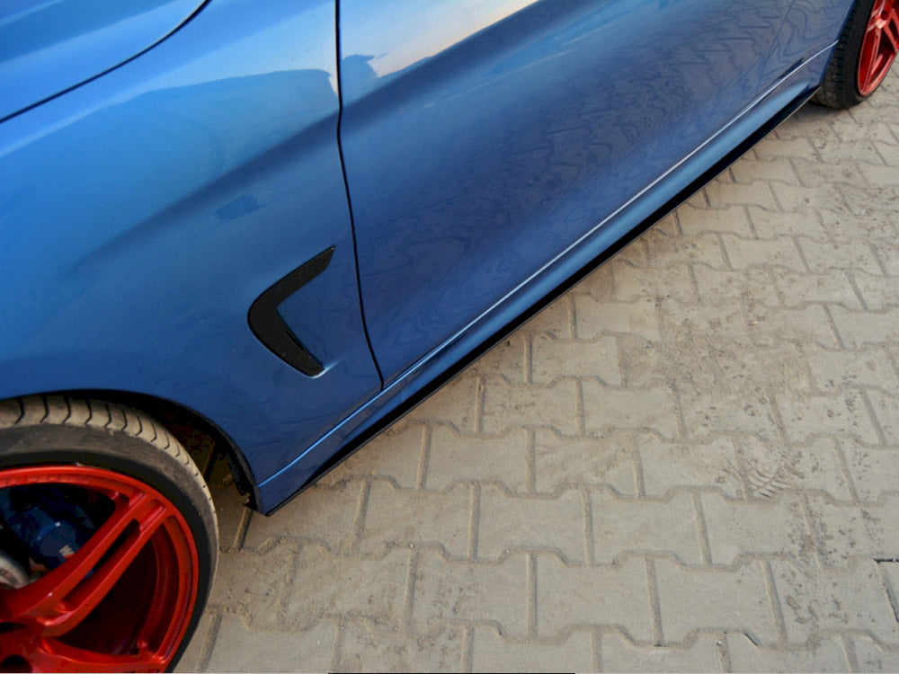 Racing Side Skirts Diffusers Bmw 4 Coupe / Gran Coupe / Cabrio M-Pack F32 / F36 / F33