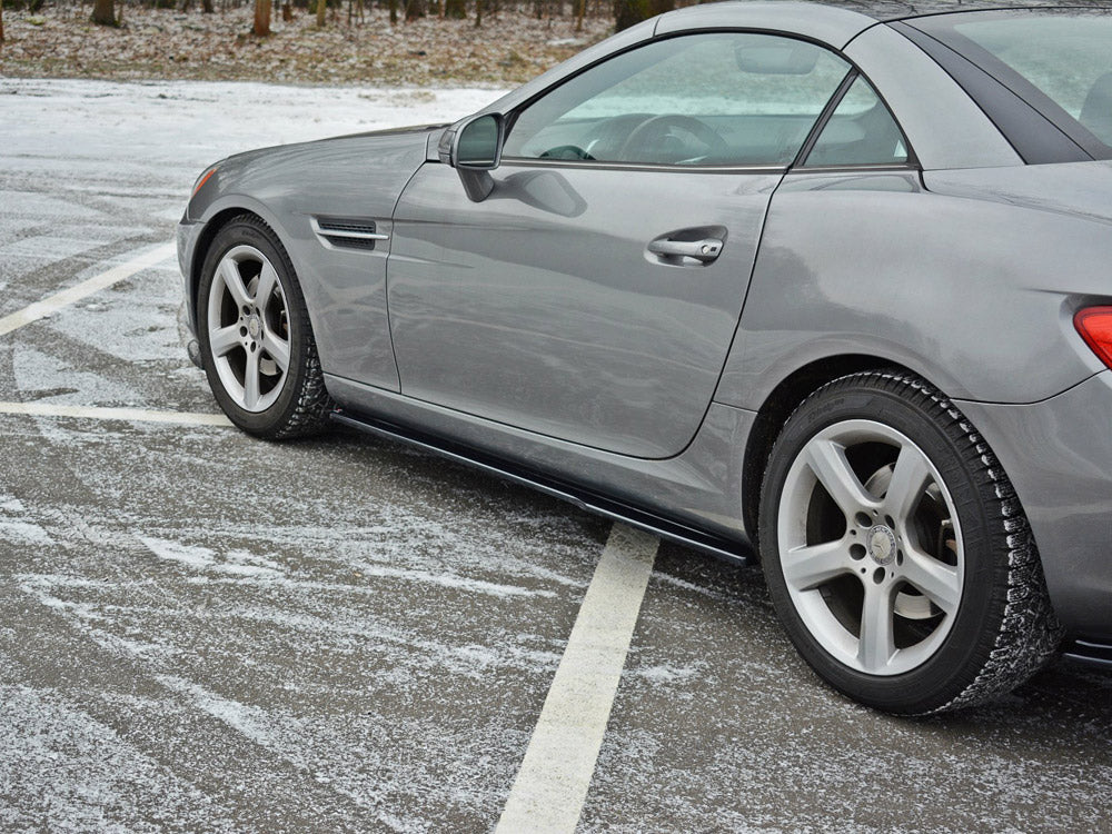 Side Skirts Splitters Mercedes-benz SLK R172 Standard (2011-2015) - Textured
