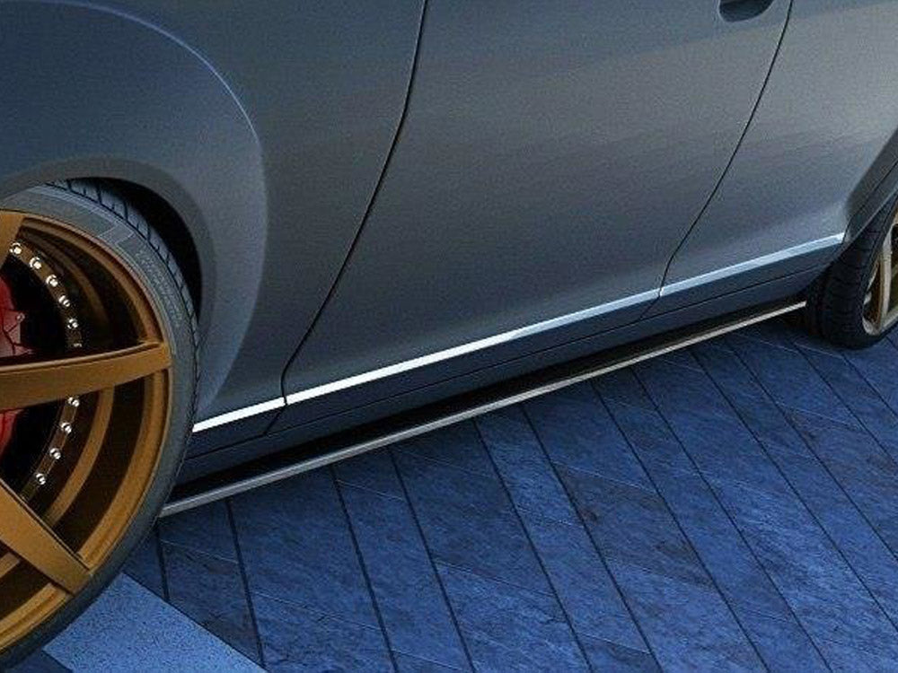 Side Skirts Diffusers Mercedes S-class W221 Long