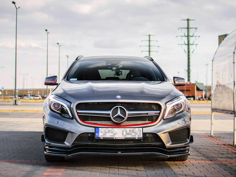 Front Splitter Mercedes-benz GLA 45 AMG SUV (X156) Pre-facelift (2014-2017)