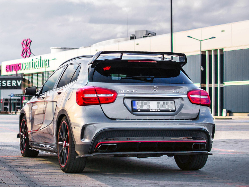 Side Skirts Splitters Mercedes-benz GLA 45 AMG SUV (X156) Pre-facelift (2014-2017) - Textured