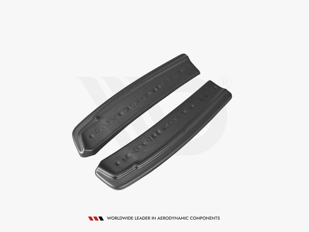 Rear Side Splitters Mercedes GLE W166 Amg-line (2015-2018) - Textured