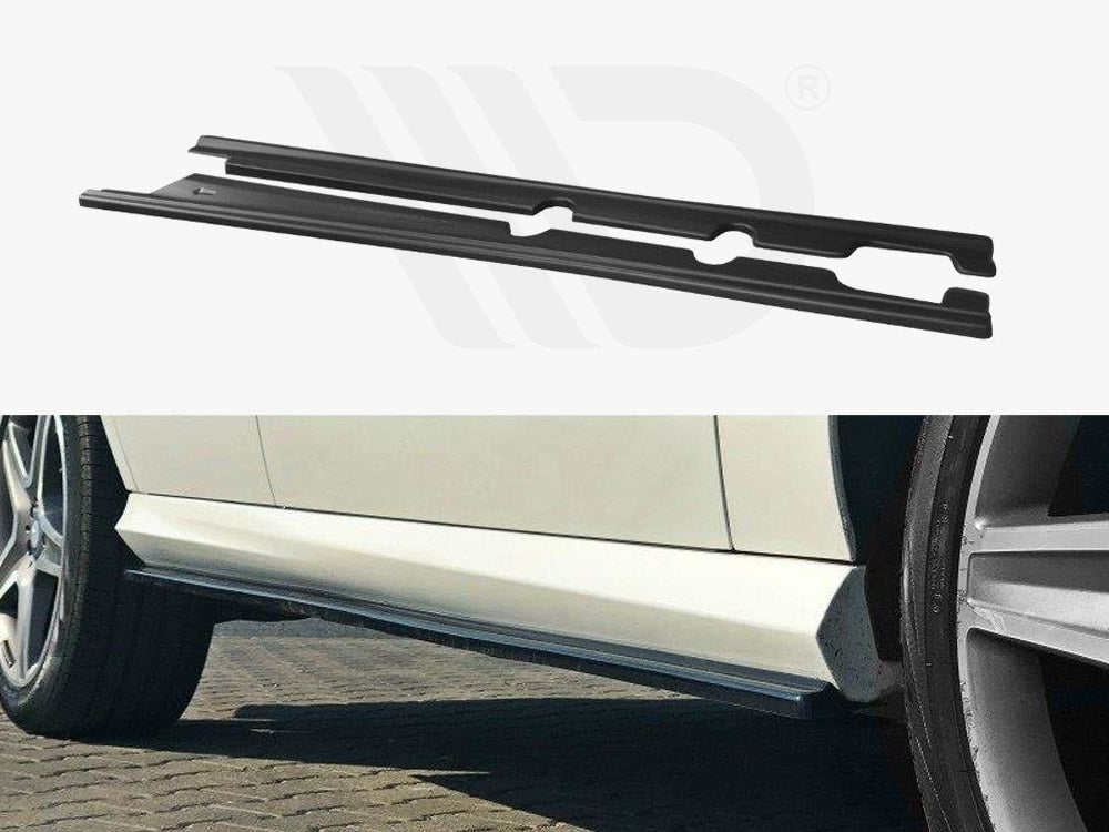 Side Skirts Splitters Mercedes GLE W166 Amg-line (2015-2018) - Textured